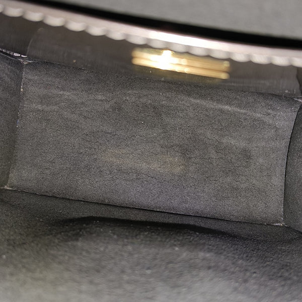 SPRING STREET Monogram Patent Leather Gray