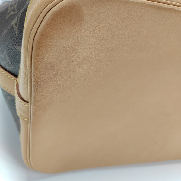 NOÉ MM Monogram Coated Canvas Brown