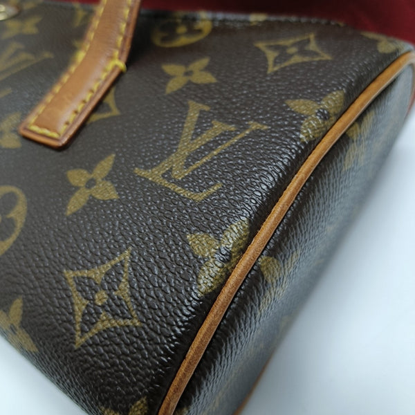 SONATINE Monogram Coated Canvas Brown
