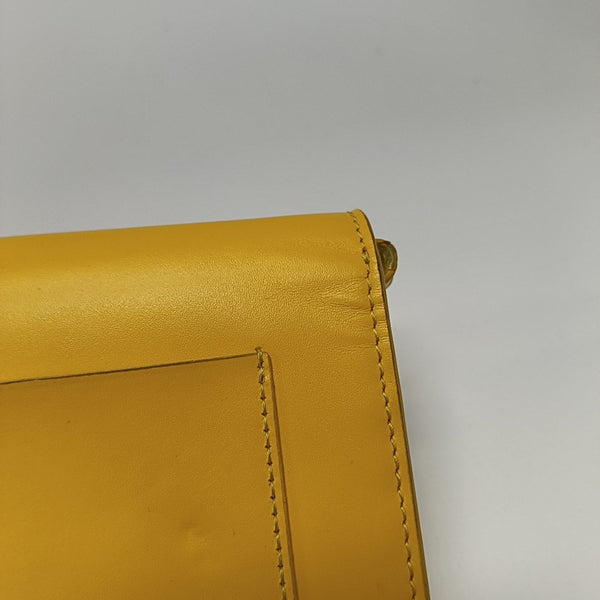 TB Mini Calfskin Yellow