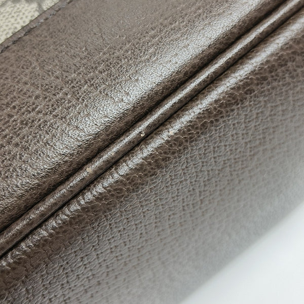 Monogram Coated Canvas Top Handle Bag Beige