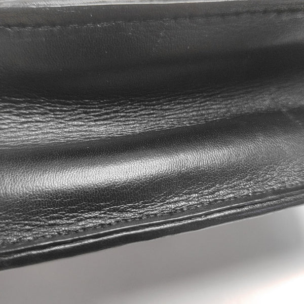 Matelassé Quilted Lambskin Black