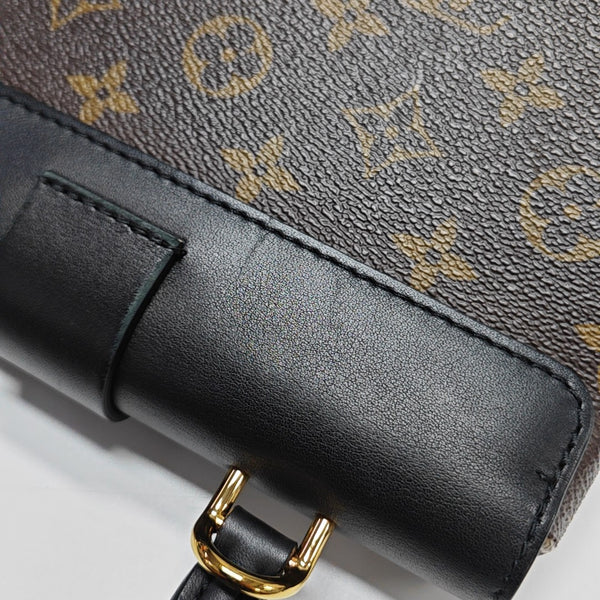 LOCKY BB Monogram Coated Canvas Brown