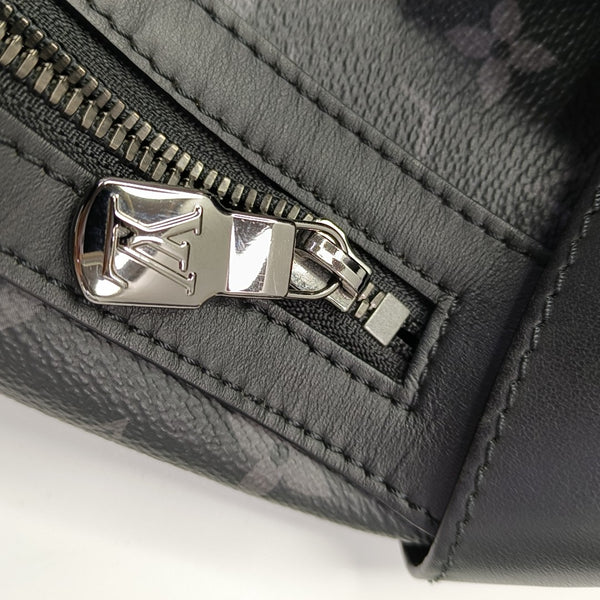 DISCOVERY PM Monogram Coated Canvas Black