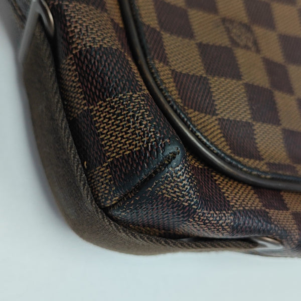 BROOKLYN Damier Ebene Coated Canvas Brown