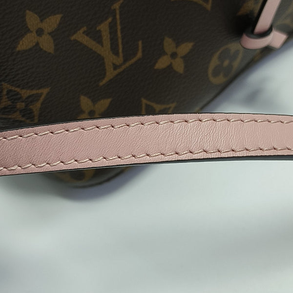 NÉONOÉ MM Monogram Coated Canvas Brown