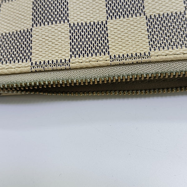 ACCESSOIRES GM Damier Azur Coated Canvas White