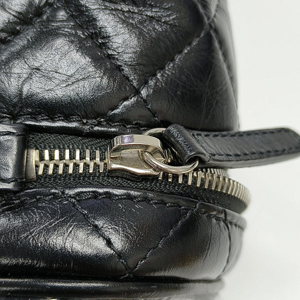 AQUARIUM Quilted Calfskin Black
