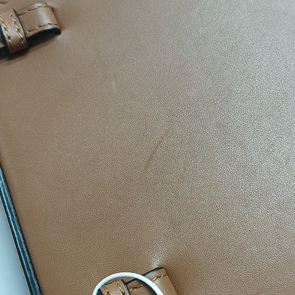 Postal Small Calfskin Brown