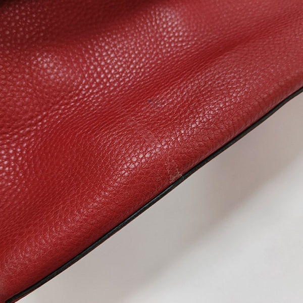 Daily Calfskin Red
