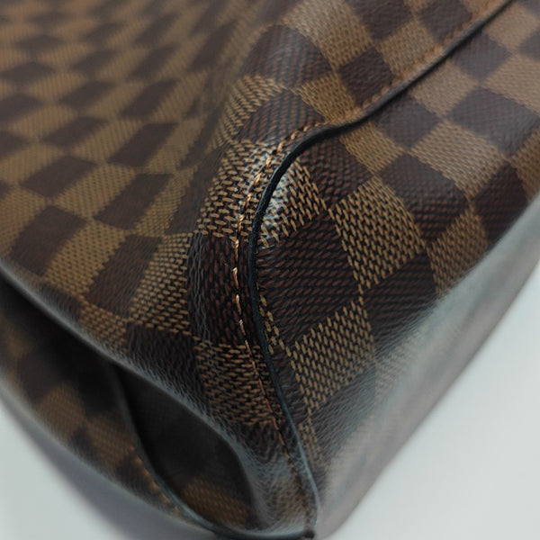 NÉONOÉ MM Damier Ebene Coated Canvas Brown