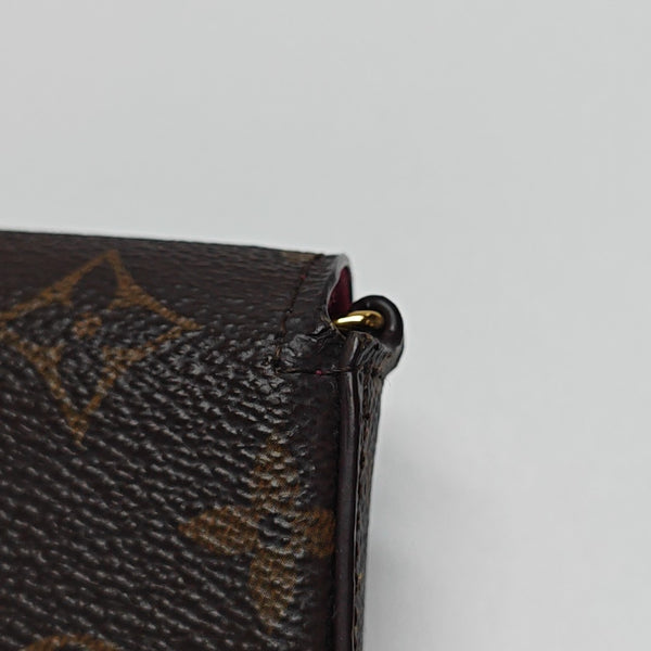 FÉLICIE Monogram Coated Canvas Brown