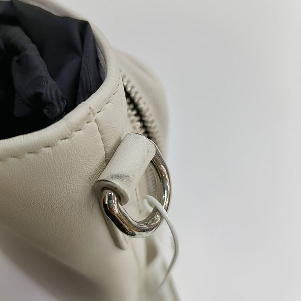 Calfskin Shoulder Bag White
