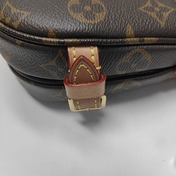 SAUMUR BB Monogram Coated Canvas Brown