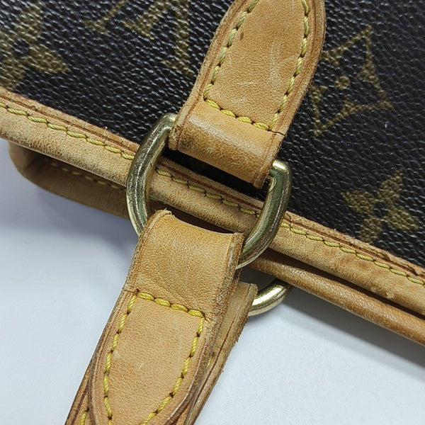 BATIGNOLLES PM Monogram Coated Canvas Brown