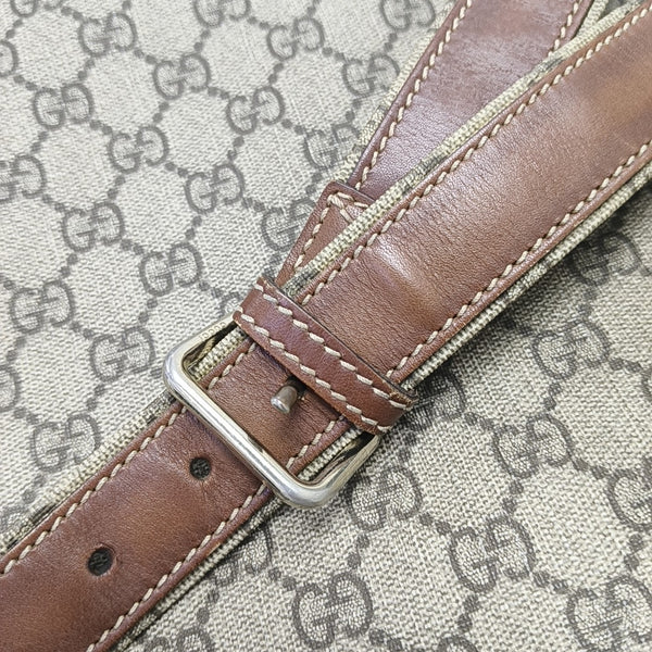 Monogram Canvas Shoulder Bag Black