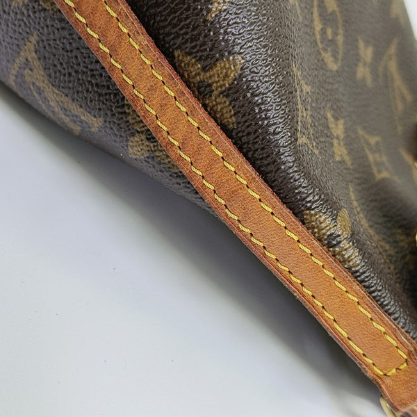 NÉONOÉ Nano Monogram Coated Canvas Brown