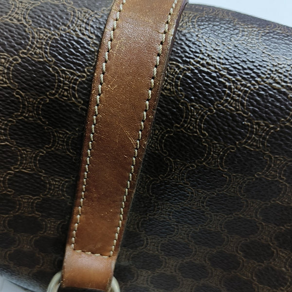 MACADAM BOSTON Coated Canvas Brown