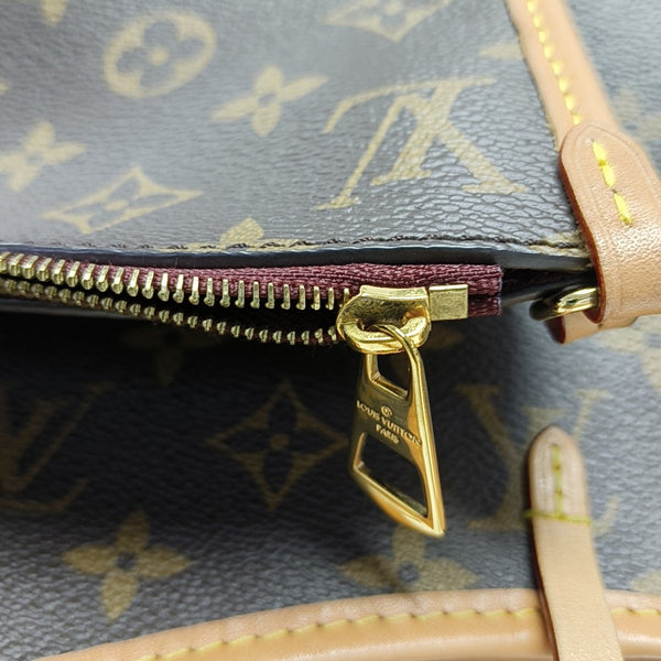 CARRYALL PM Monogram Coated Canvas Brown