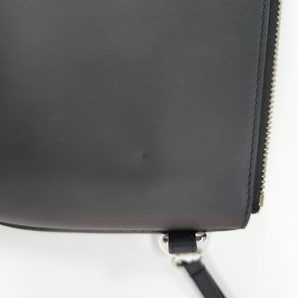 Calfskin Clutch Medium Black