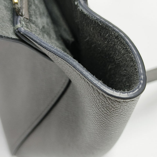 BELT Micro Calfskin Gray