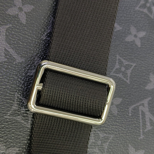 VOYAGER PM Monogram Coated Canvas Black
