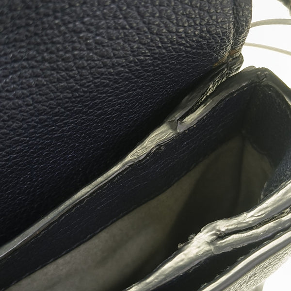 Calfskin Shoulder Bag Blue
