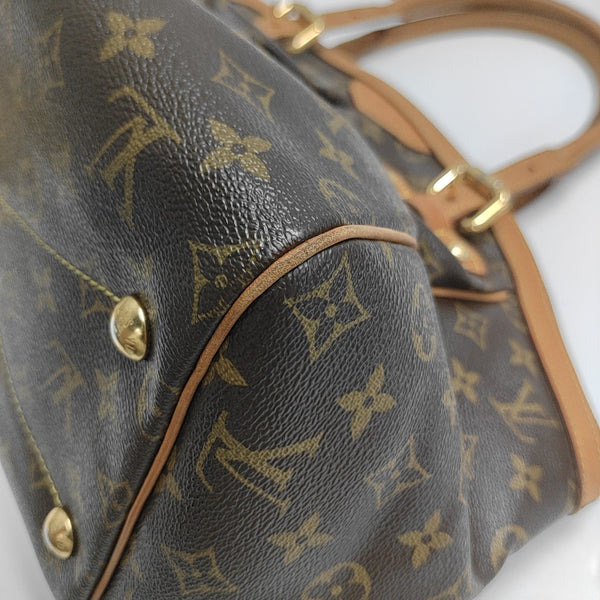 TIVOLI GM Monogram Coated Canvas Brown