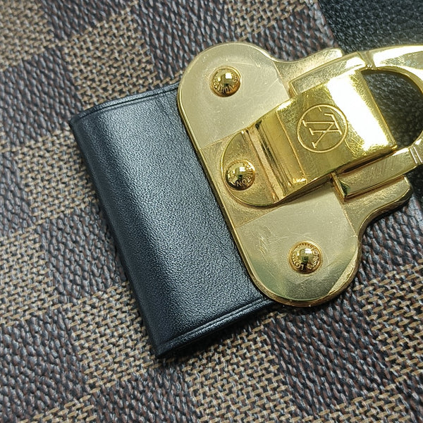VAVIN PM Damier Ebene Coated Canvas Brown