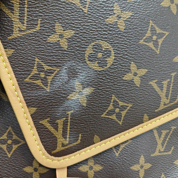 CARRYALL PM Monogram Coated Canvas Brown