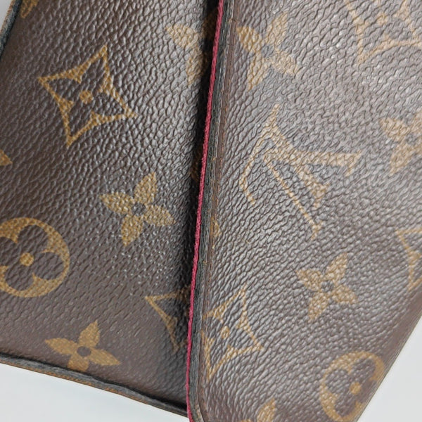 FÉLICIE Monogram Coated Canvas Brown