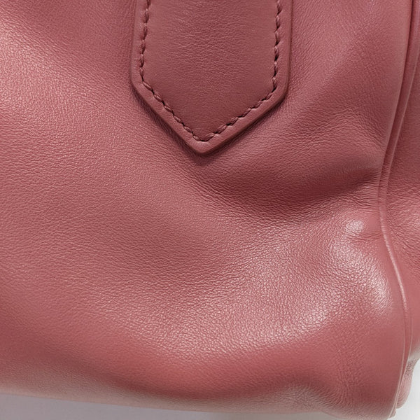 Calfskin Shoulder Bag Pink