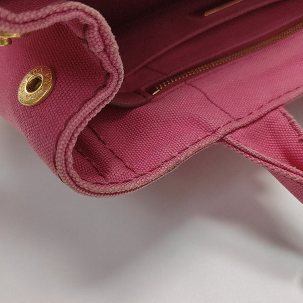 Denim Quilted Canvas Red