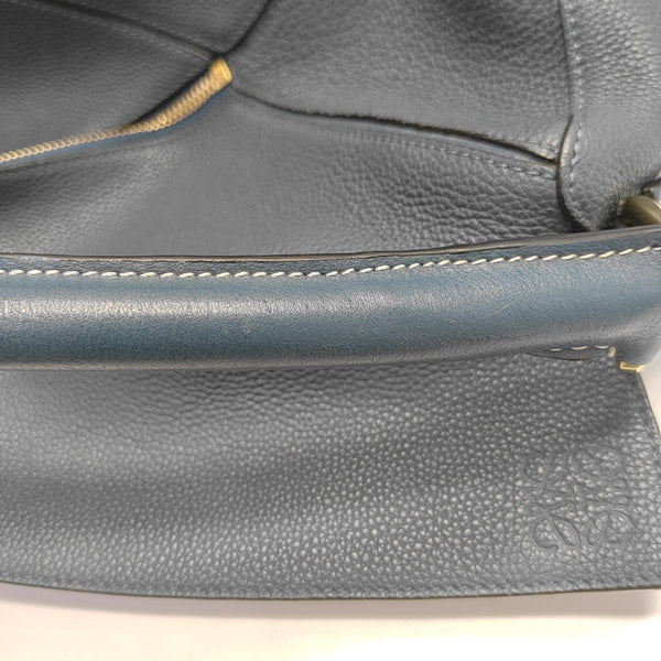 Puzzle Medium Calfskin Blue