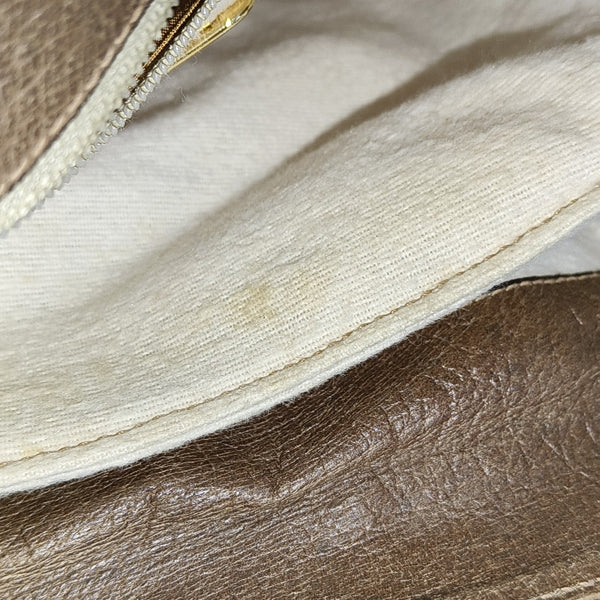 Monogram Coated Canvas Beige