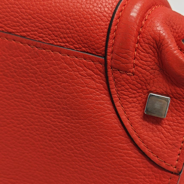 LUGGAGE Mini Calfskin Red