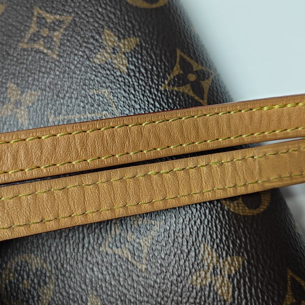 IVY Monogram Coated Canvas Brown