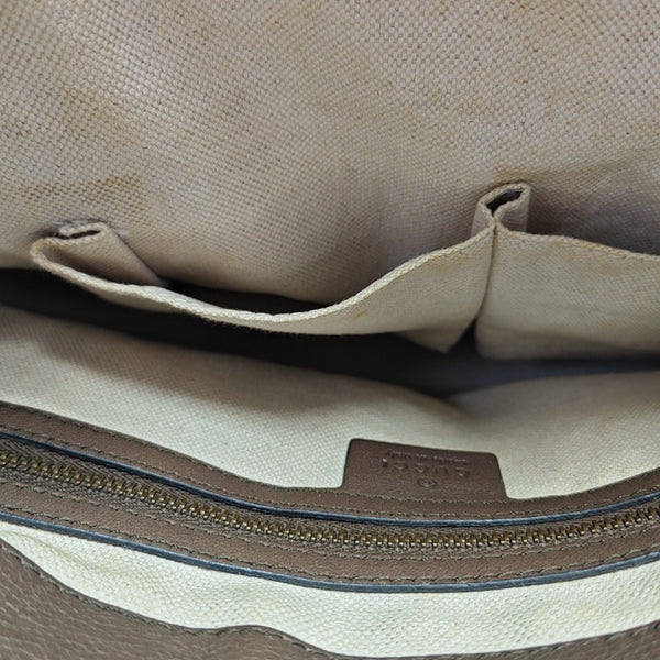 Rania Monogram Canvas Brown
