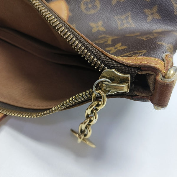 PALERMO PM Monogram Coated Canvas Brown