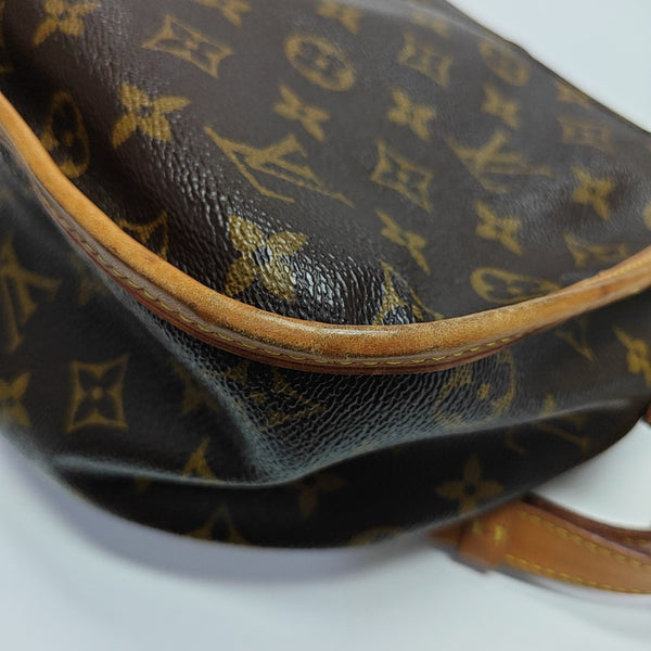 MENILMONTANT MM Monogram Coated Canvas Brown