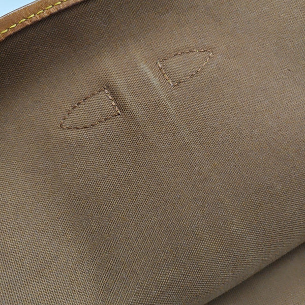 SAUMUR 35 Monogram Coated Canvas Brown