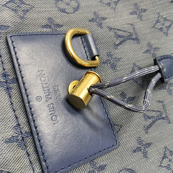 CHALK Monogram Denim Blue