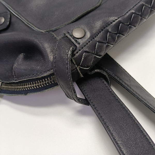 Calfskin Shoulder Bag Black