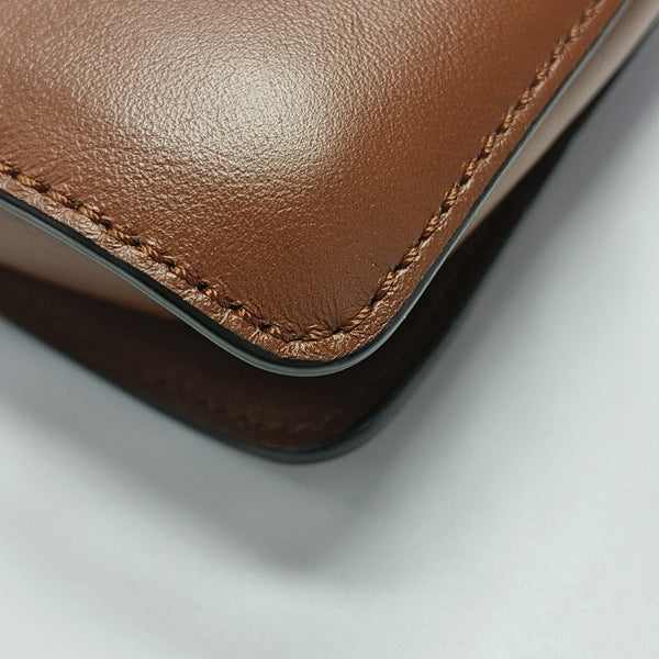 Faye Small Calfskin Brown