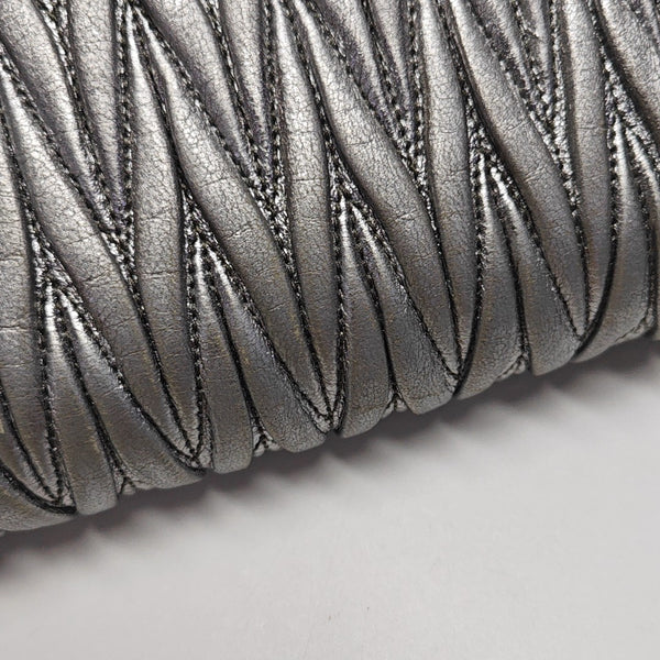 Miu Délice Lambskin Silver