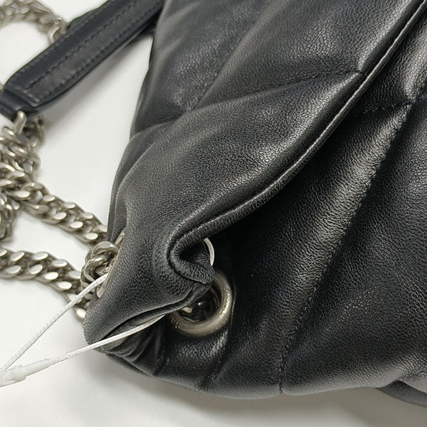 PUFFER Small Quilted Lambskin Black
