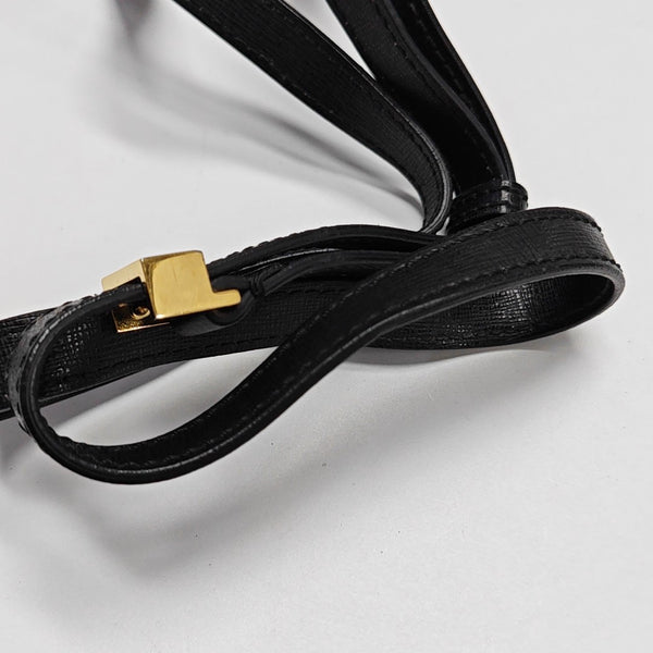 2 Jours Small Calfskin Black