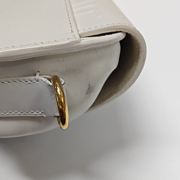 Bobby Medium Calfskin White