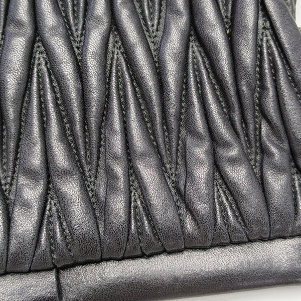 Lambskin Clutch Black
