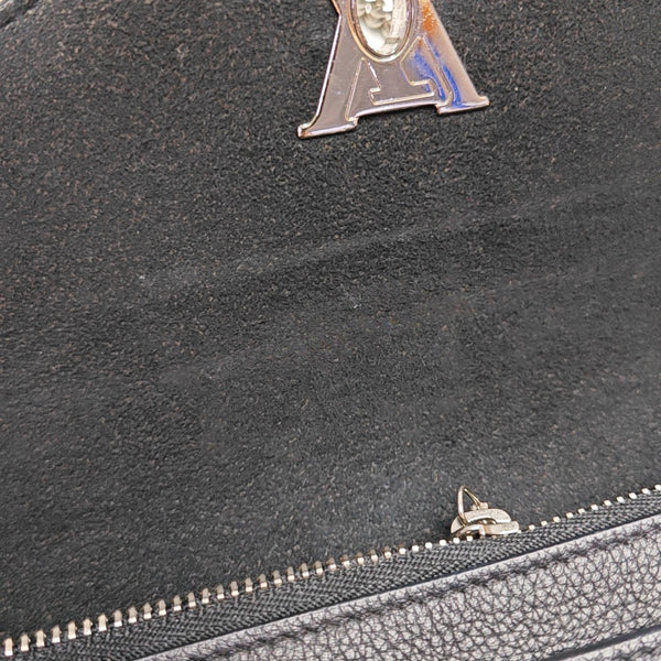 LOCKME BB Calfskin Black